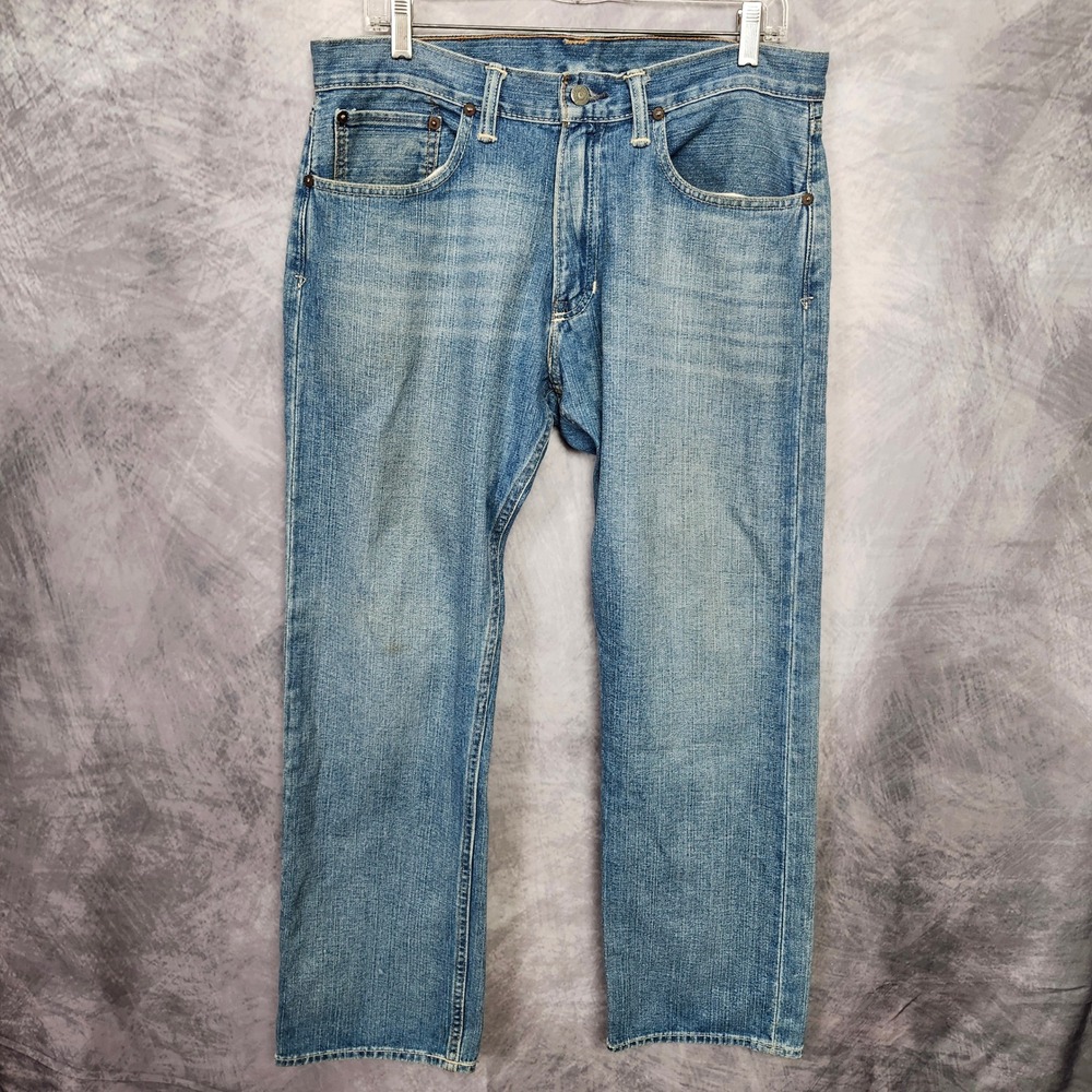 Polo Ralph Lauren Classic 67 Faded Denim Jeans Mens 32x30 Straight Leg Med Wash